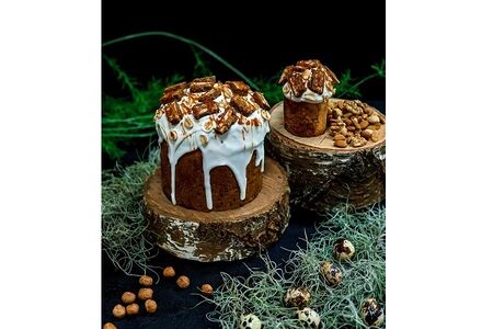 Кулич с шоколадом