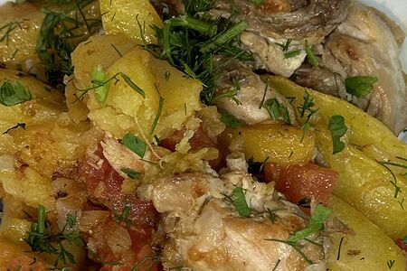 Цыплёнок по-домашнему