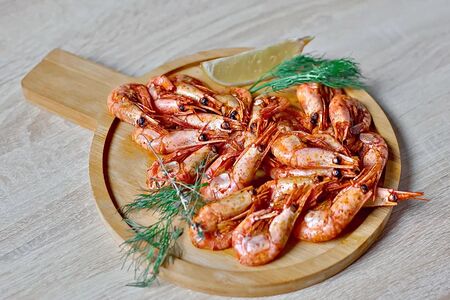 Креветки жареные пикантные Магадан