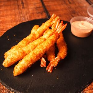 Креветки темпура