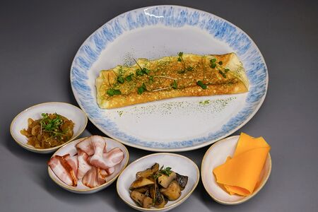 Омлет из трех яиц