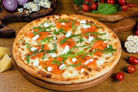 С семгой и творожным сыром