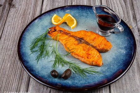 Стейк из семги