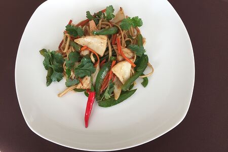 Лапша Удон с морепродуктами