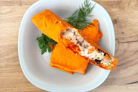 Шаурма с сыром и курицей