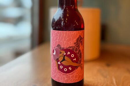 Лимонад Spot Soda брусника-кизил