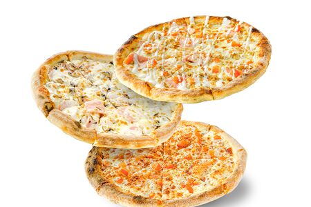 3 маленькие пиццы