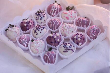 Подарочный набор Клубника в шоколаде