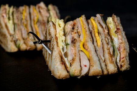 Клаб-сэндвич с курицей