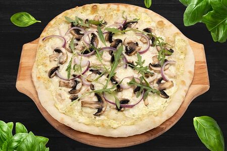 Пицца Жульен грибной