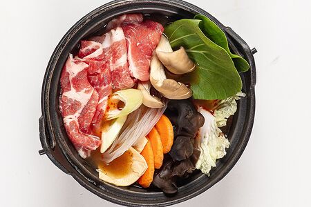 Hot-pot со свининой