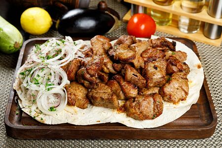 Шашлык из свиной шейки