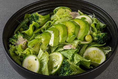 Салат Зеленый с авокадо