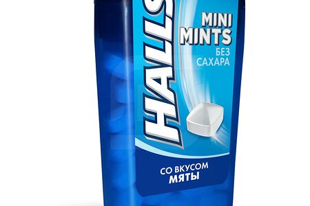 Halls Mini Mints Конфеты со вкусом мяты 1