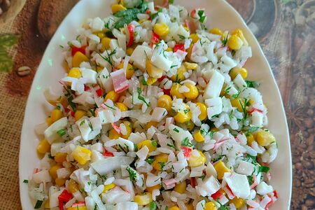 Крабовый салат