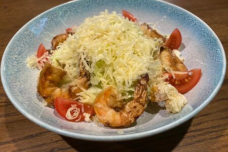 Цезарь с креветками