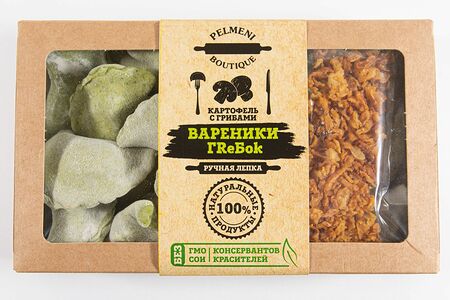 Замороженные вареники картофель-грибы