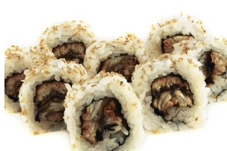 Ролл с угрём