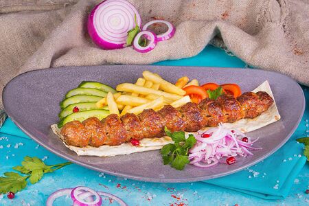 Люля-кебаб из курицы