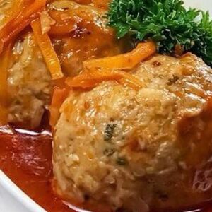 Бабушкины тефтели в томатном соусе