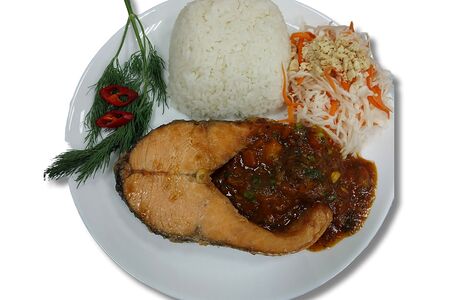 Форель в томатном соусе