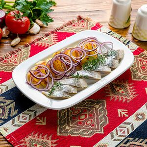 Сельдь с картофелем