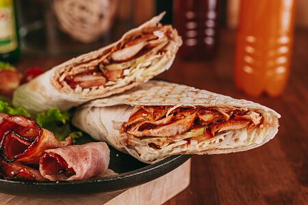 Шаурма с беконом