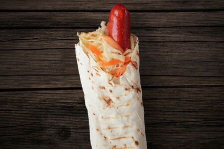 Хот-дог в лаваше