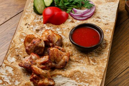 Шашлык из курицы