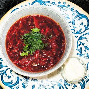 Борщ с говядиной