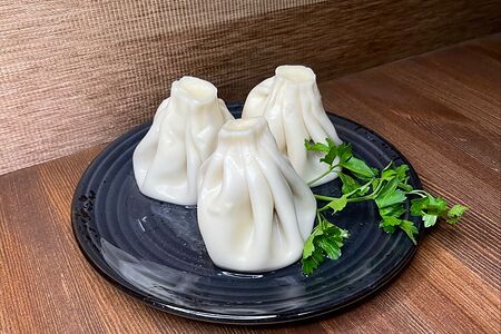 Хинкали с перепелкой