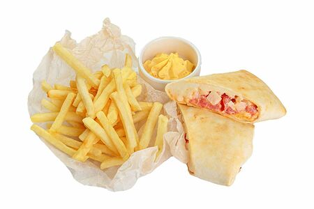 Апстер и картофель фри