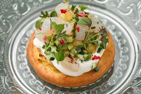 Уральская наливная шаньга с судаком