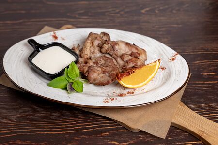 Филе куриного бедра на гриле