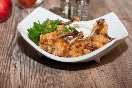 Куриные крылышки в пивном кляре