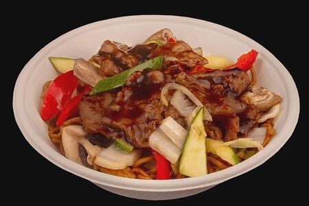 Вок Лапша удон с говядиной