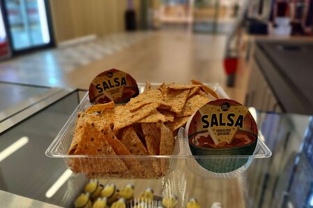 Double начос Тайский перец и соус сальса