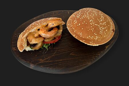 Ufo бургер Том ям с креветкой