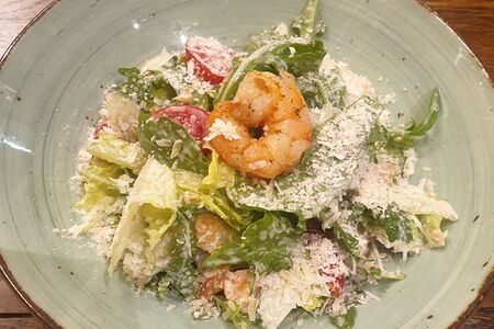 Цезарь с креветками