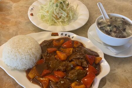 Говядина со сладким перцем