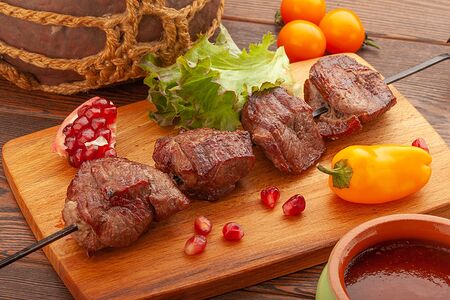 Шашлык из бараньей мякоти