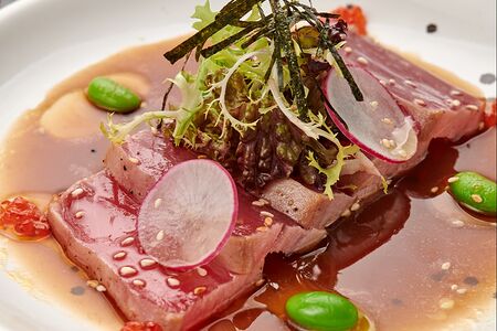 Тунец Татаки по оригинальному рецепту Кобаяши