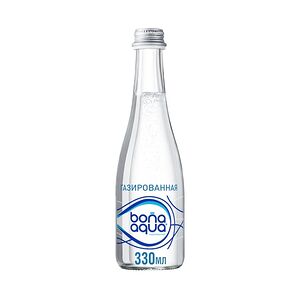 Вода BonaAqua газированная