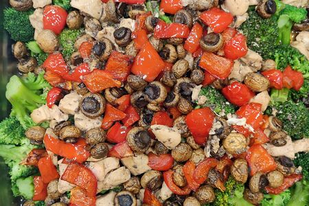 Курица с брокколи