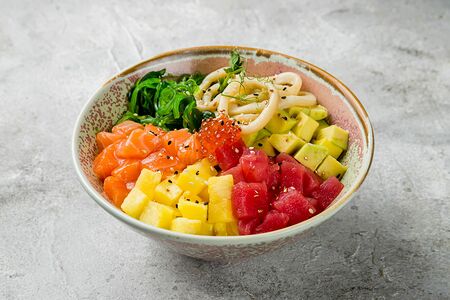 Поке с морепродуктами