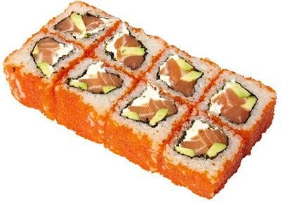 Ролл Калифорния с лососем