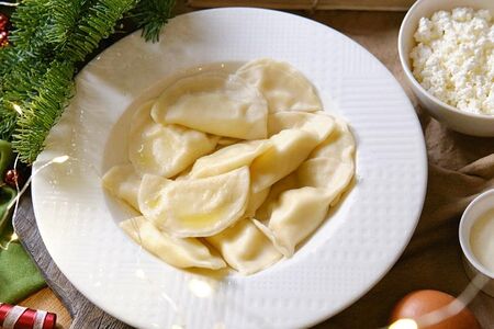 Вареники с творогом и с сюрпризами