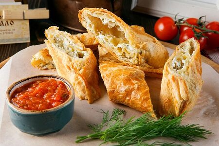 Вертуны украинские с творогом и укропом