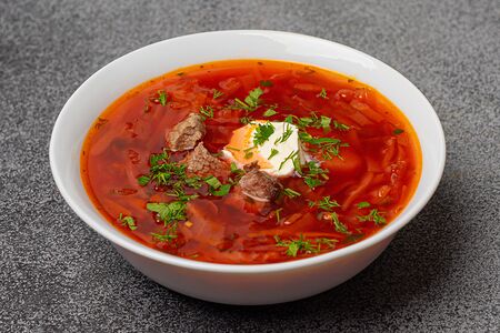 Борщ с говядиной