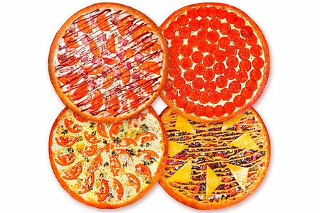 4 пиццы за 999 руб